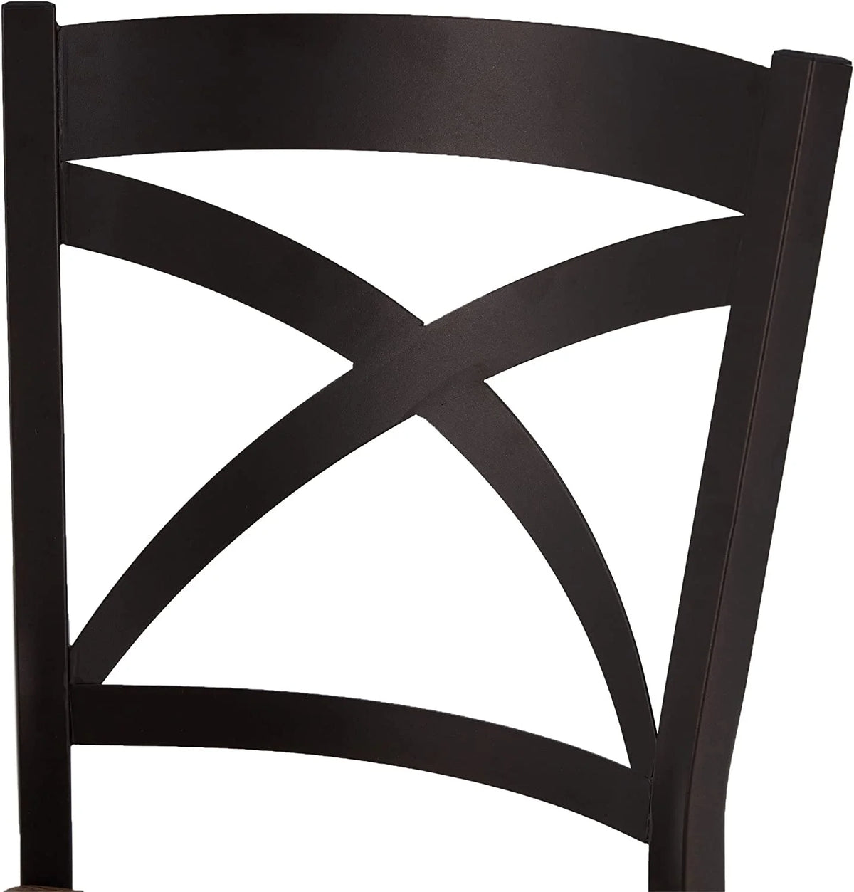 5 Piece Industrial Style Metal Frame Dining Table and Chairs Set P994401