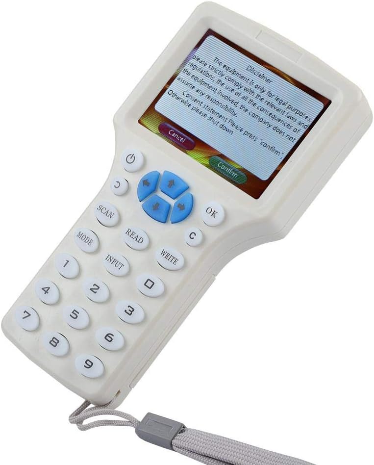 Handheld RFID Copier ID IC Reader Writer with 3.2 Inch Screen H9098