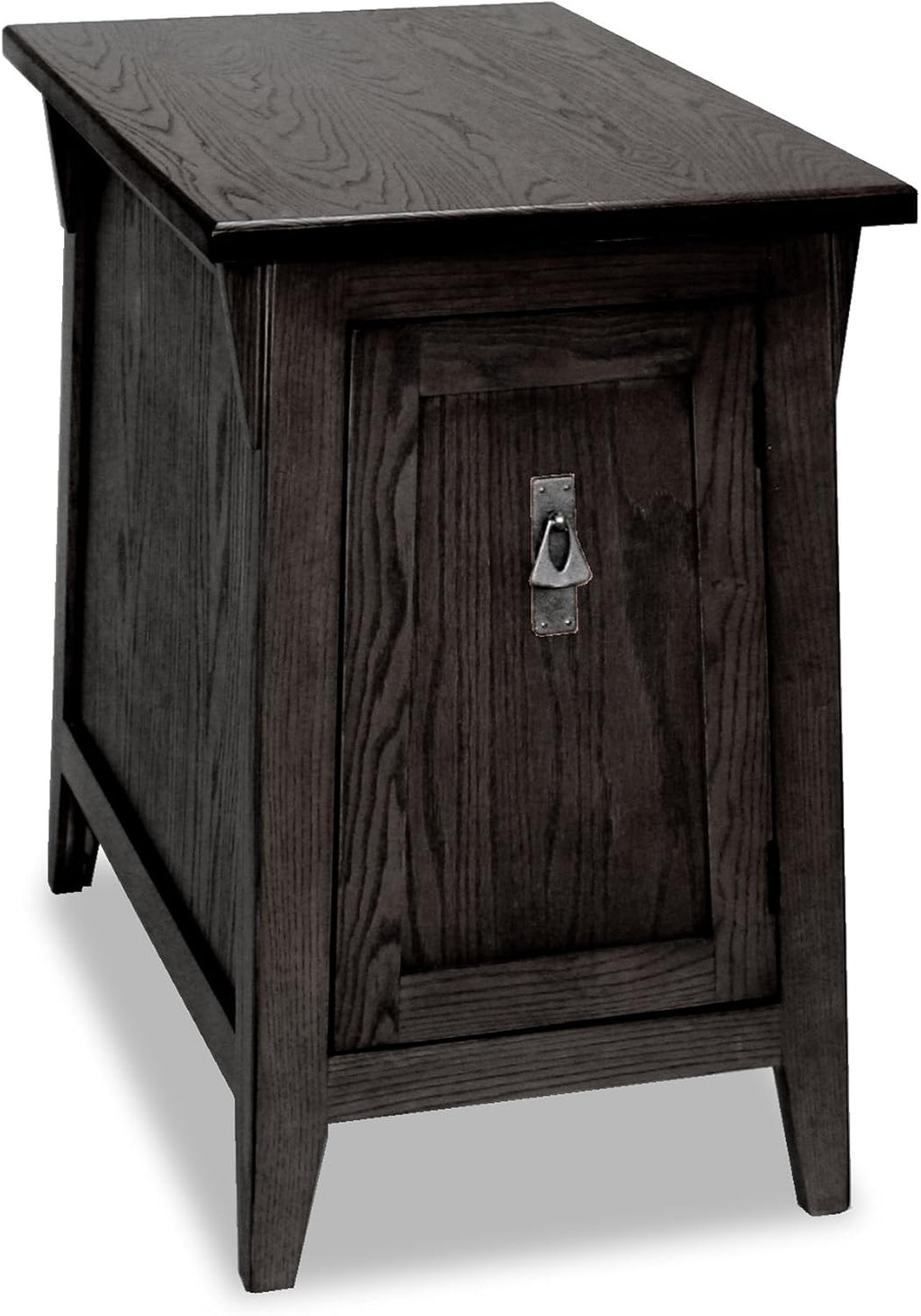Slate Black Cabinet End Table C8335