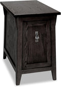 Slate Black Cabinet End Table C8335