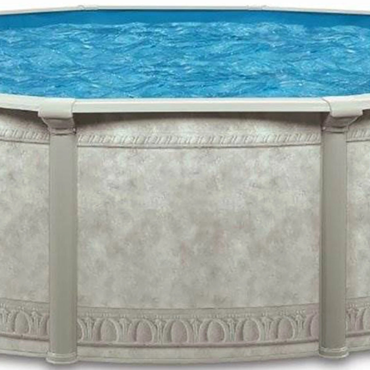 Khaki Round Above Ground Swimming Pool E3272