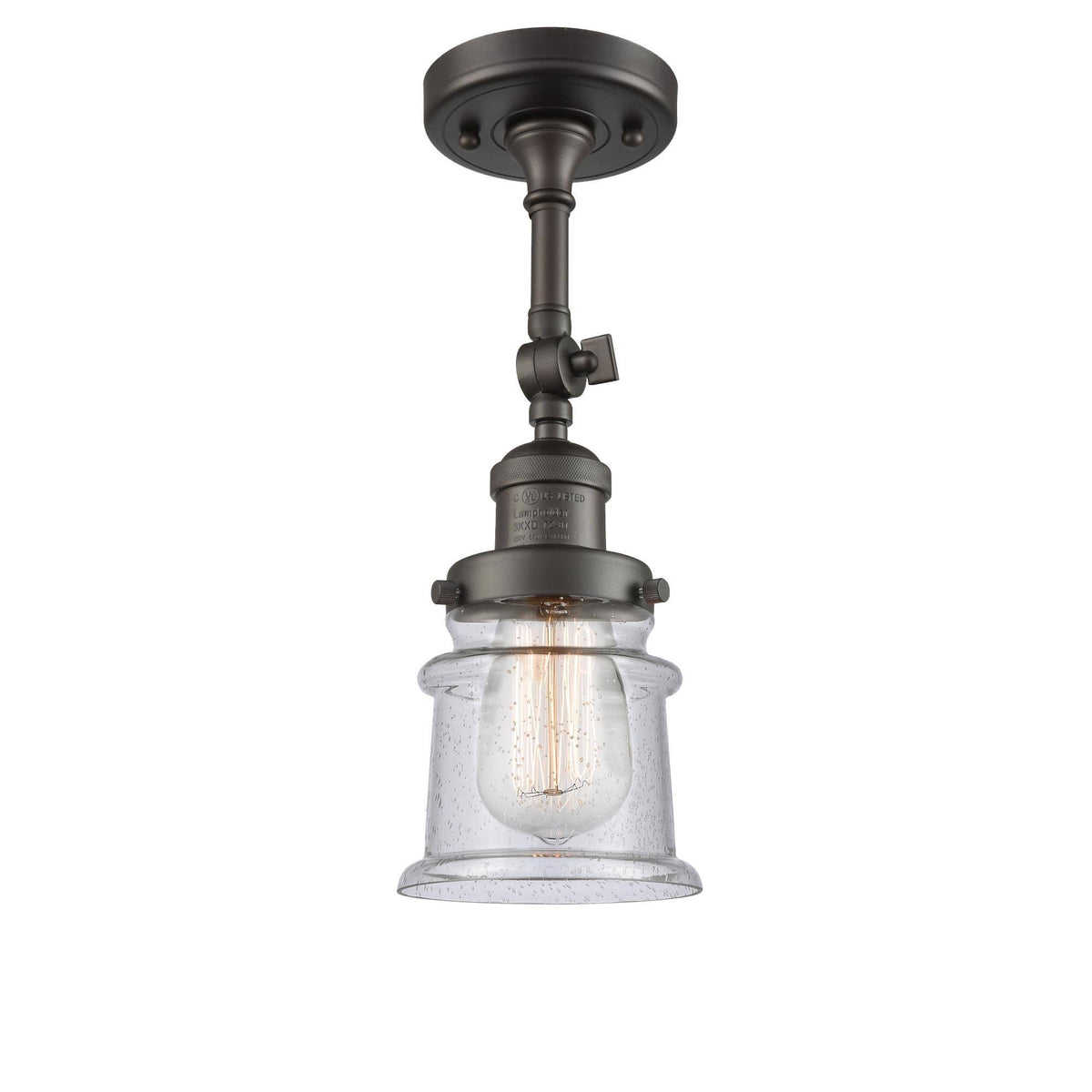 1 Light Semi Flush Mount U689