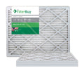 Silver MERV 8 22x36x1 Pleated AC Furnace Air Filter Pack of 4 S920098