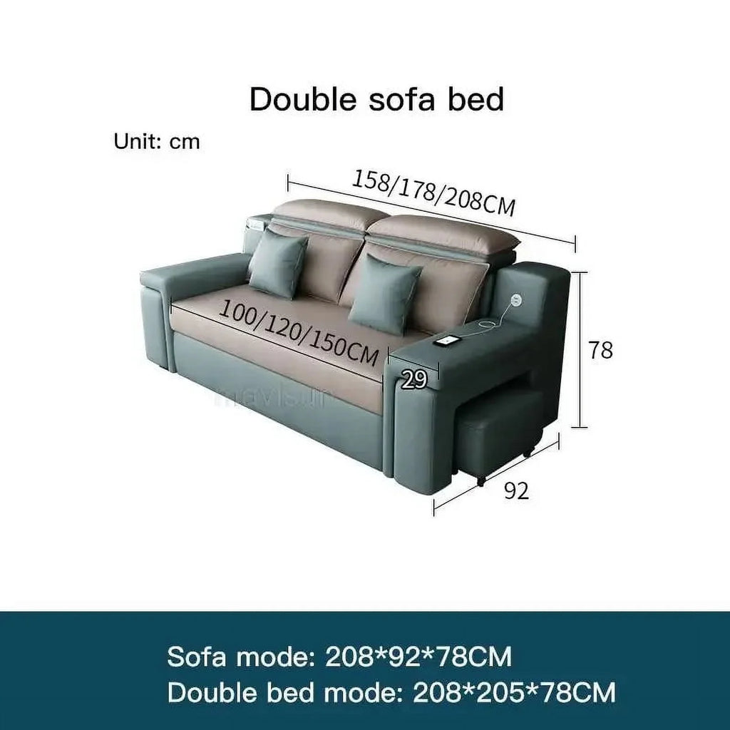 Multifunctional Technology Cloth Sofa Bed H477346