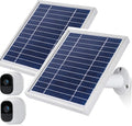 Solar Panel with Power Cable and Adjustable Mount 2 Pack B393