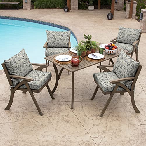 Rain-Proof Fade Resistant 21 x 21 Outdoor Dining Chair Cushion Q4895