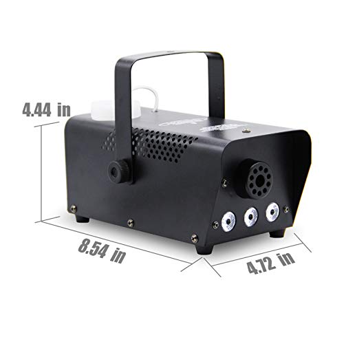 Fog Machine with Wireless Remote Control and 7 Colors Lights D6907