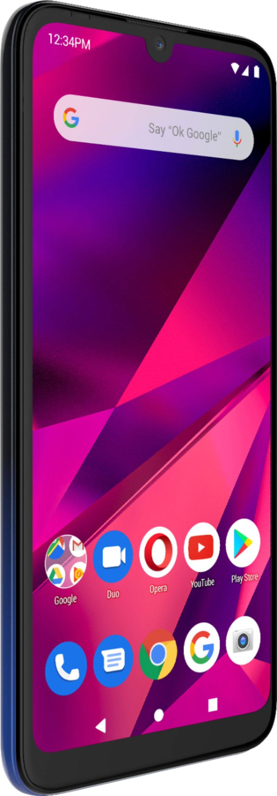 64GB Memory Unlocked Cell Phone - Black Y700856