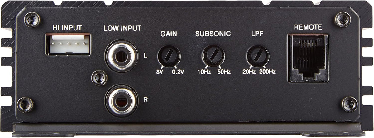 Compact Monoblock Class D Car Amplifier C608