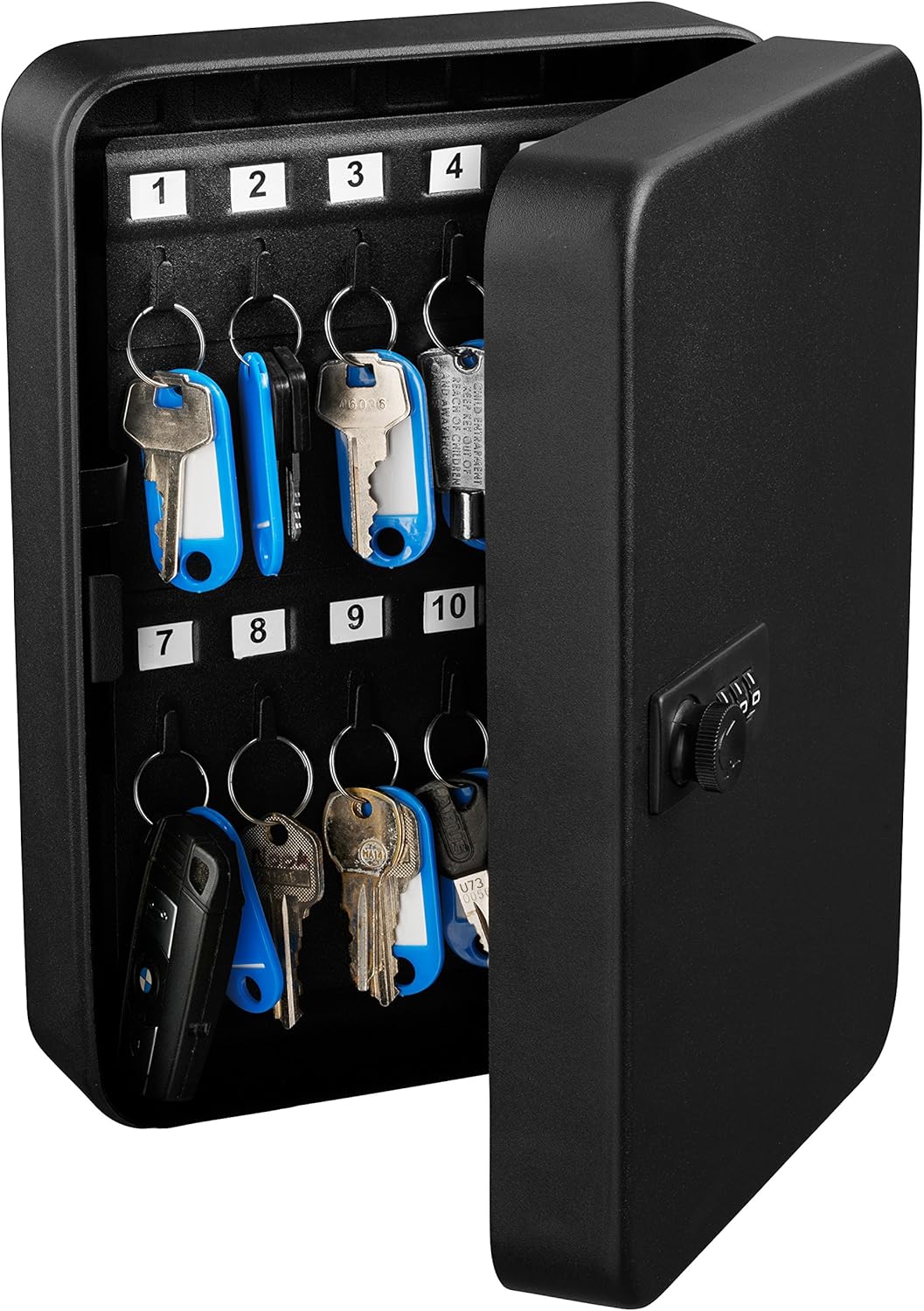 Steel 30 Slots Wall Mount Key Cabinet N20764