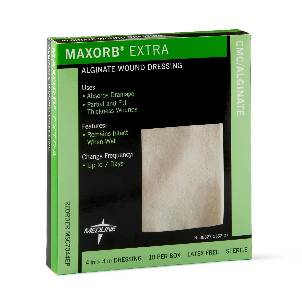 CMC Alginate Dressings, Case of 50 D8654