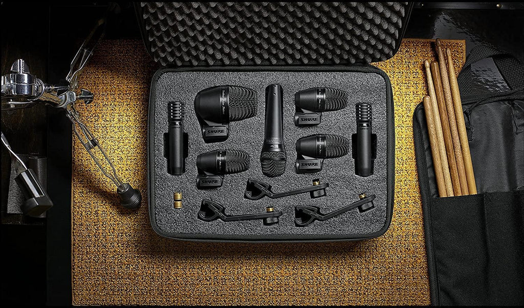 7-Piece Drum Mic Kit with Case Q33819