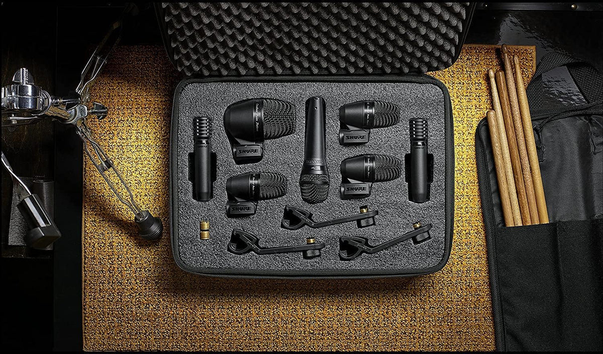 7-Piece Drum Mic Kit with Case Q33819