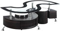 Coffee Table Set in Cappuccino W748834