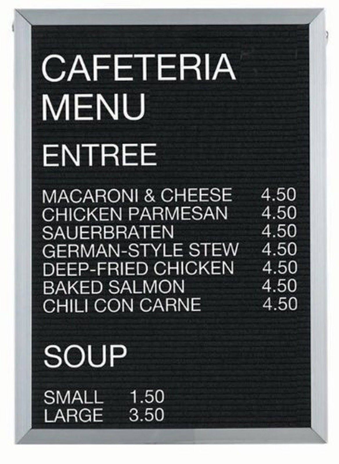 Black Felt Message Center Board S322731