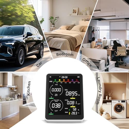 16-in-1 Portable Air Quality Monitor Indoor R89304
