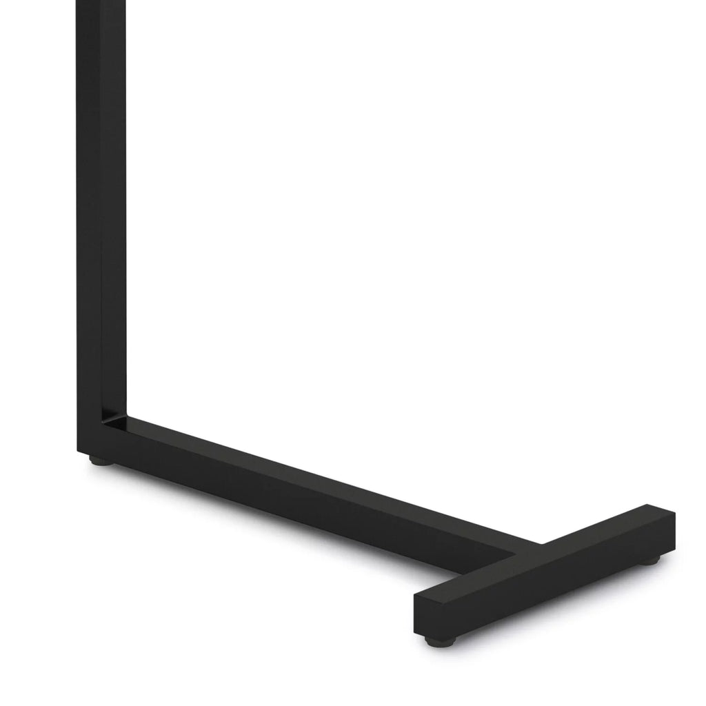 Dark Cognac Brown C Side Table O254