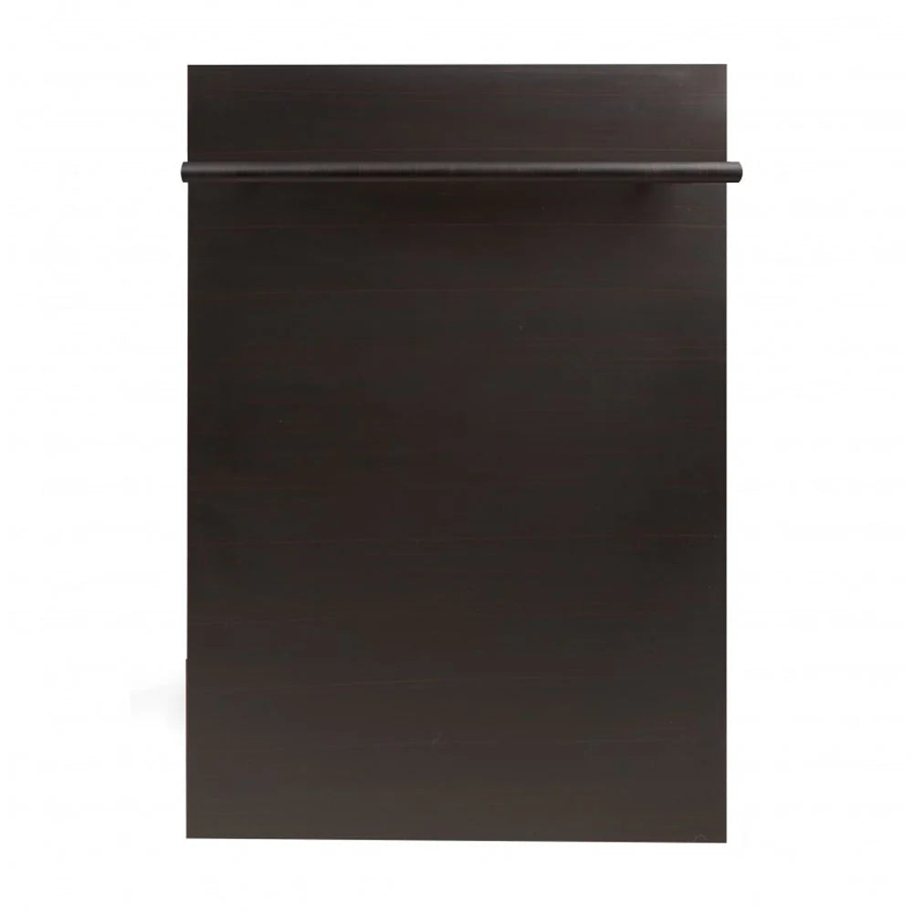 18 in. Oil-Rubbed Bronze Dishwasher with Stainless Steel Tub D7138