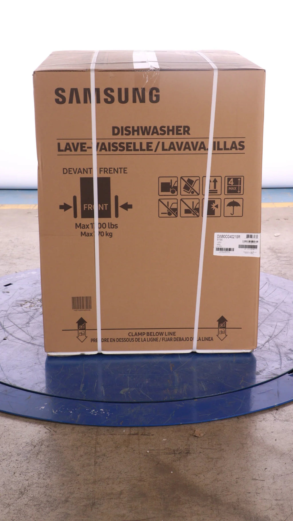 24 In. Stainless Steel Dishwasher with Adjustable Rack J62652