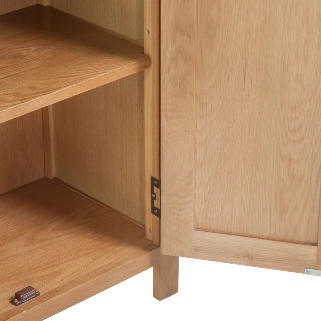 Solid Oak Wood Sideboard U759154