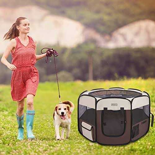 Portable Foldable Pet Playpen E65235