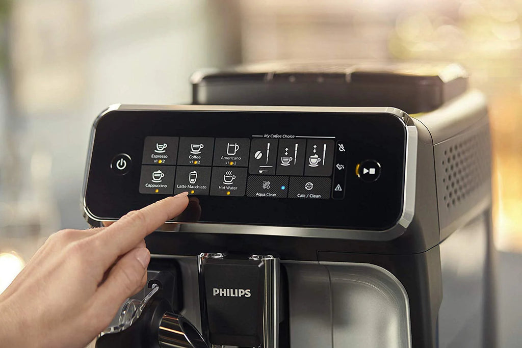 Fully Automatic Espresso Machine with LatteGo, Black J96813
