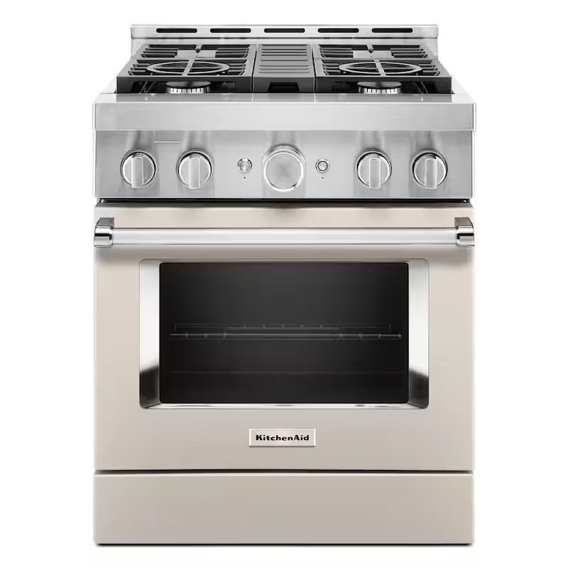 30 in. 4.1 cu. ft. Smart Gas Range with Self-Cleaning and True Convection L353