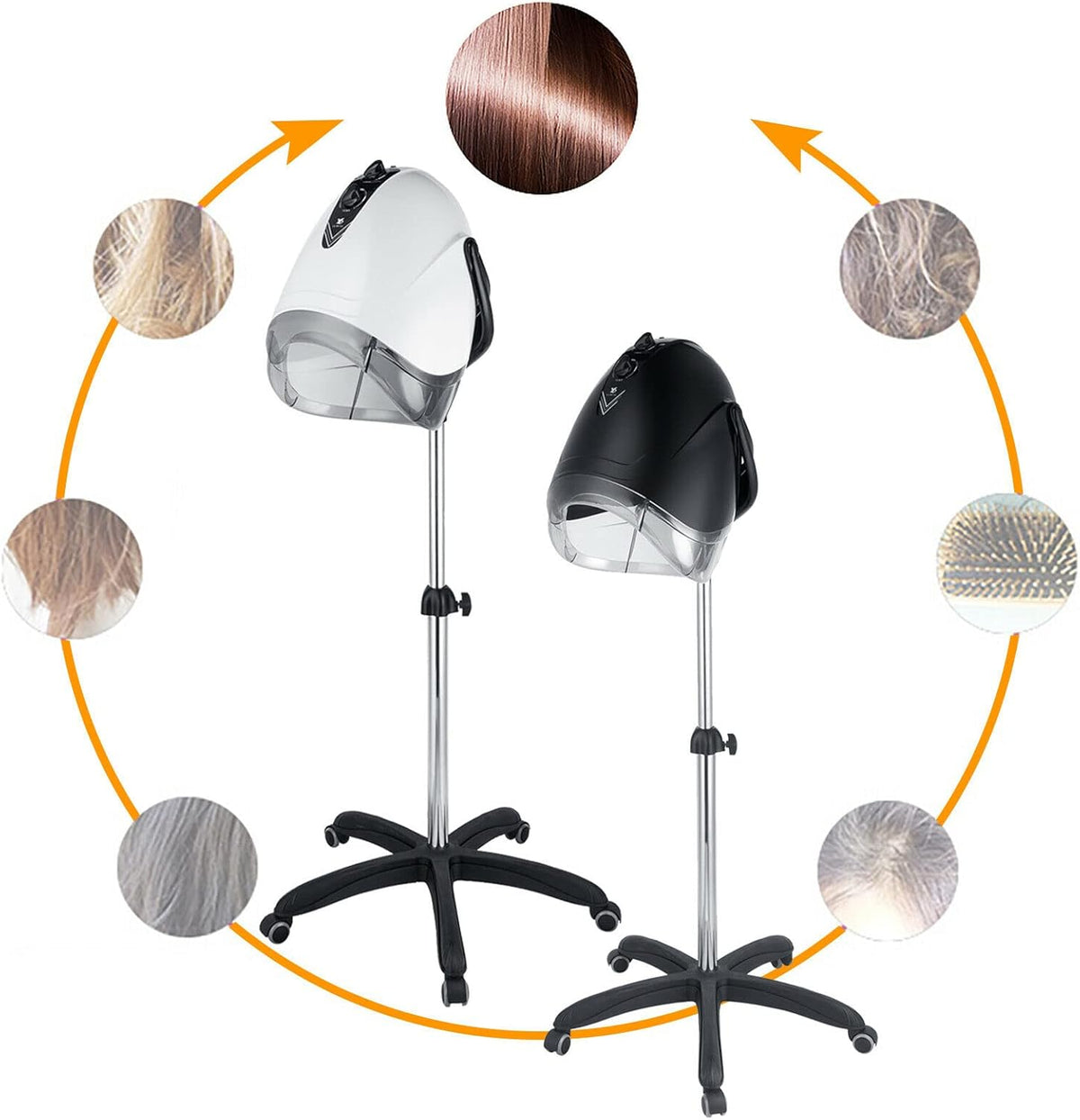 Hair Dryer with Wheels U8797