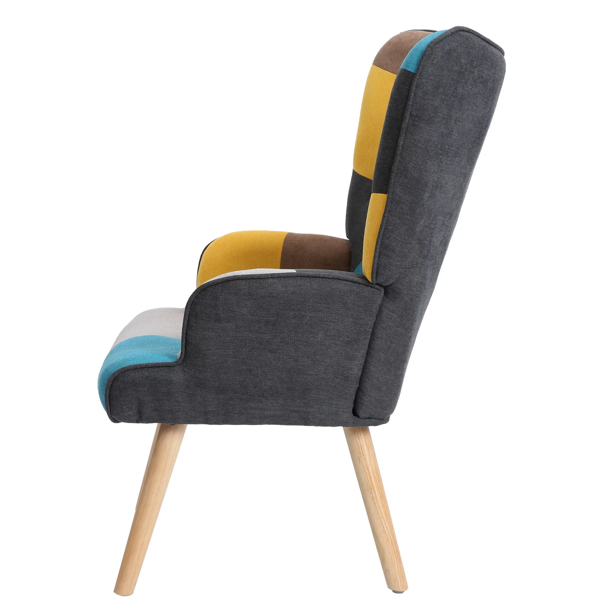 Accent Chair with Ottoman L66393