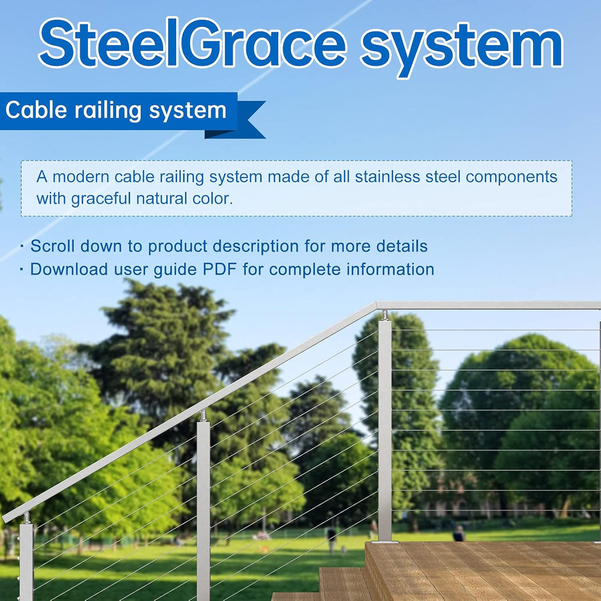 Stainless Steel Wire Rope Cable 3/16 Inch 7x19 V160