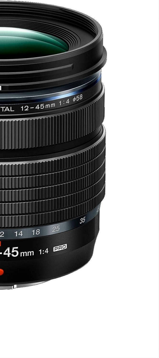 Black 12-45mm F4.0 Lens for Micro Four Thirds Cameras R5079