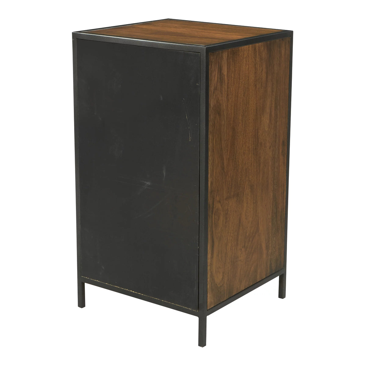 Walnut Storage Cabinet with 3 Drawers O197