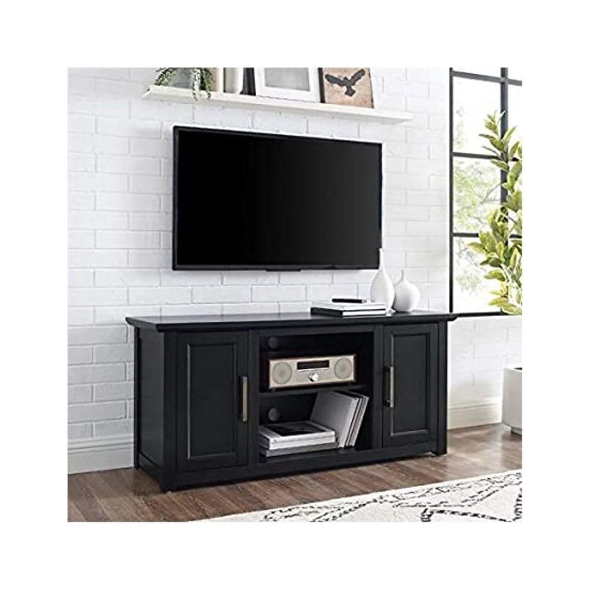 48 Rustic Low Profile TV Stand V566563