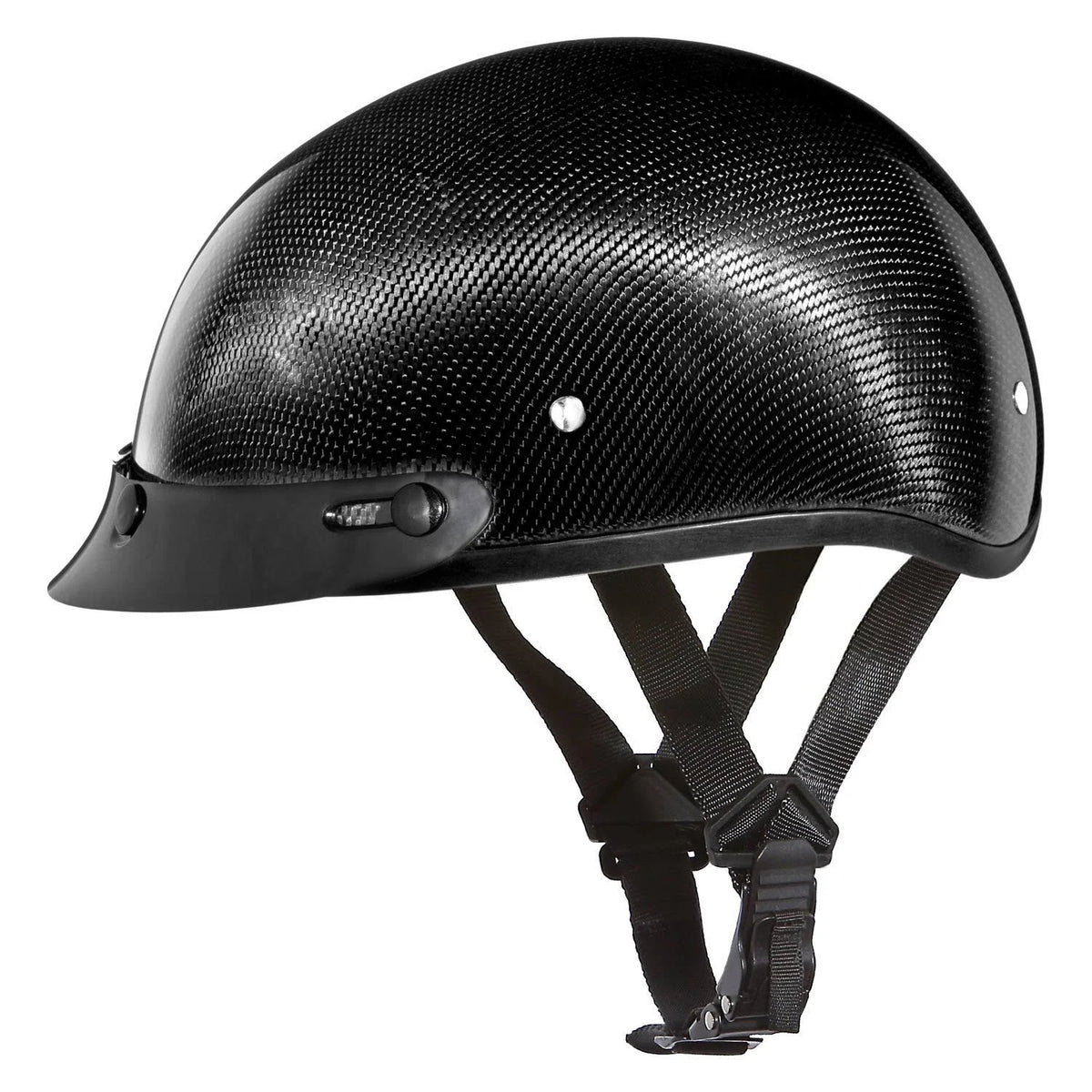 Grey Carbon Fiber Skull Cap B145361