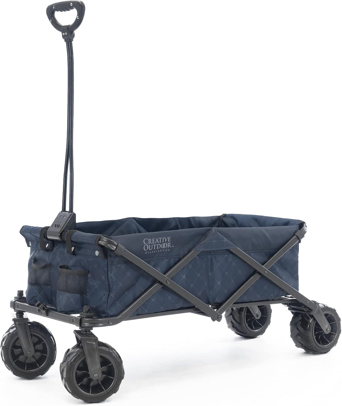 Collapsible Folding Wagon Cart with Rubber Wheels S71357
