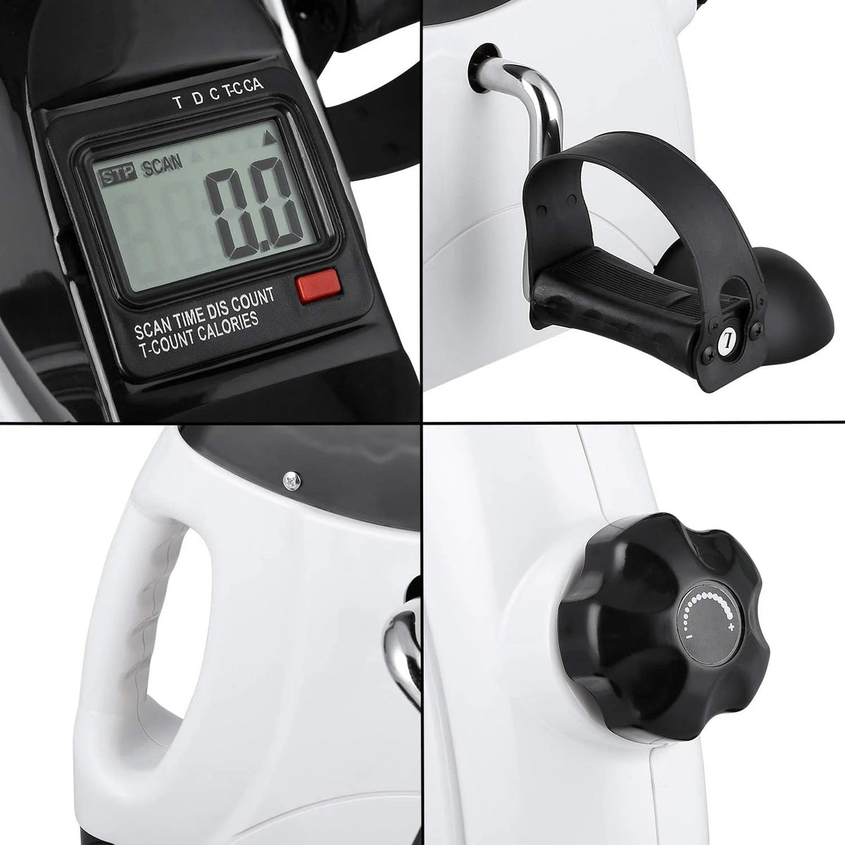 Under Desk Exercise Bike with LCD Screen X627515