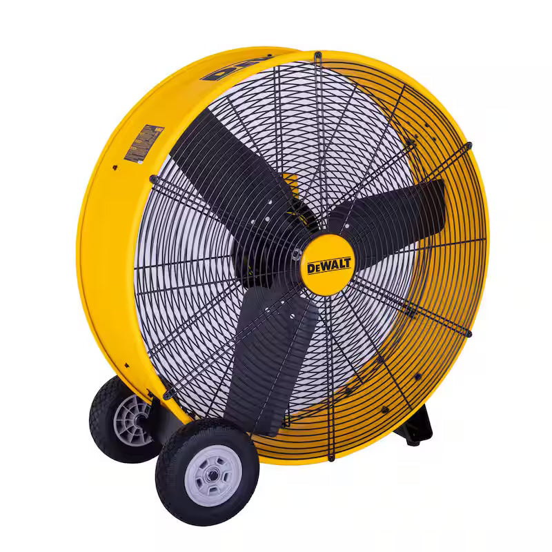 Yellow 3 Speed Drum Fan W216958