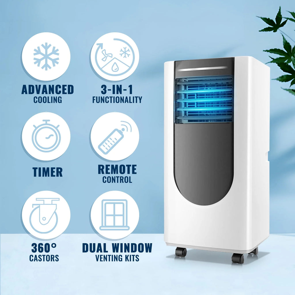 5000BTU Portable Air Conditioner with Dehumidifier & Fan P860