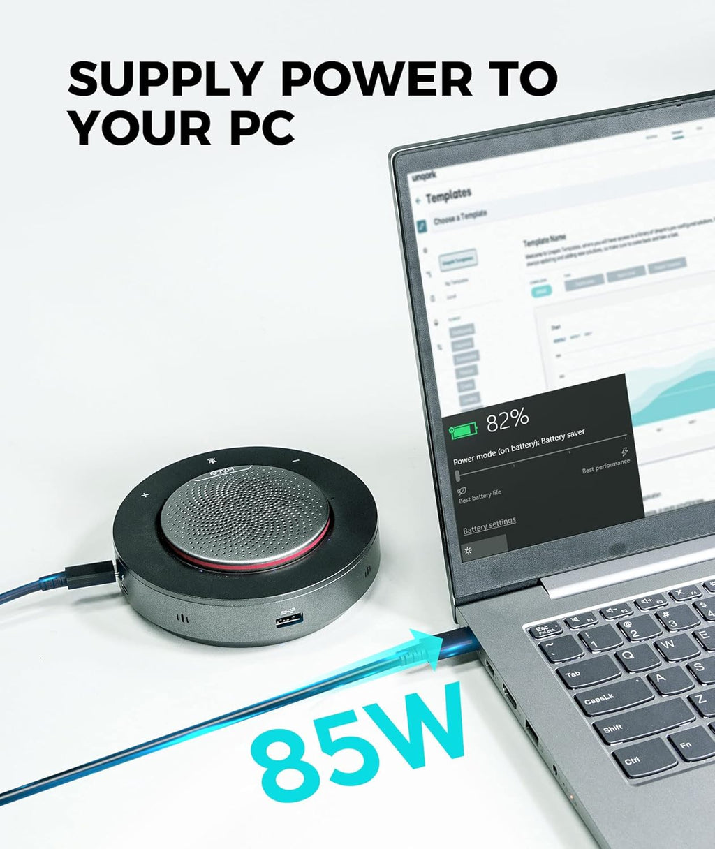 Conference Speaker with 4 Noise-canceling Mics A4256