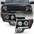For 2009-2014 Ford F150 LED Projector Headlights, Driver & Passenger Side S5939