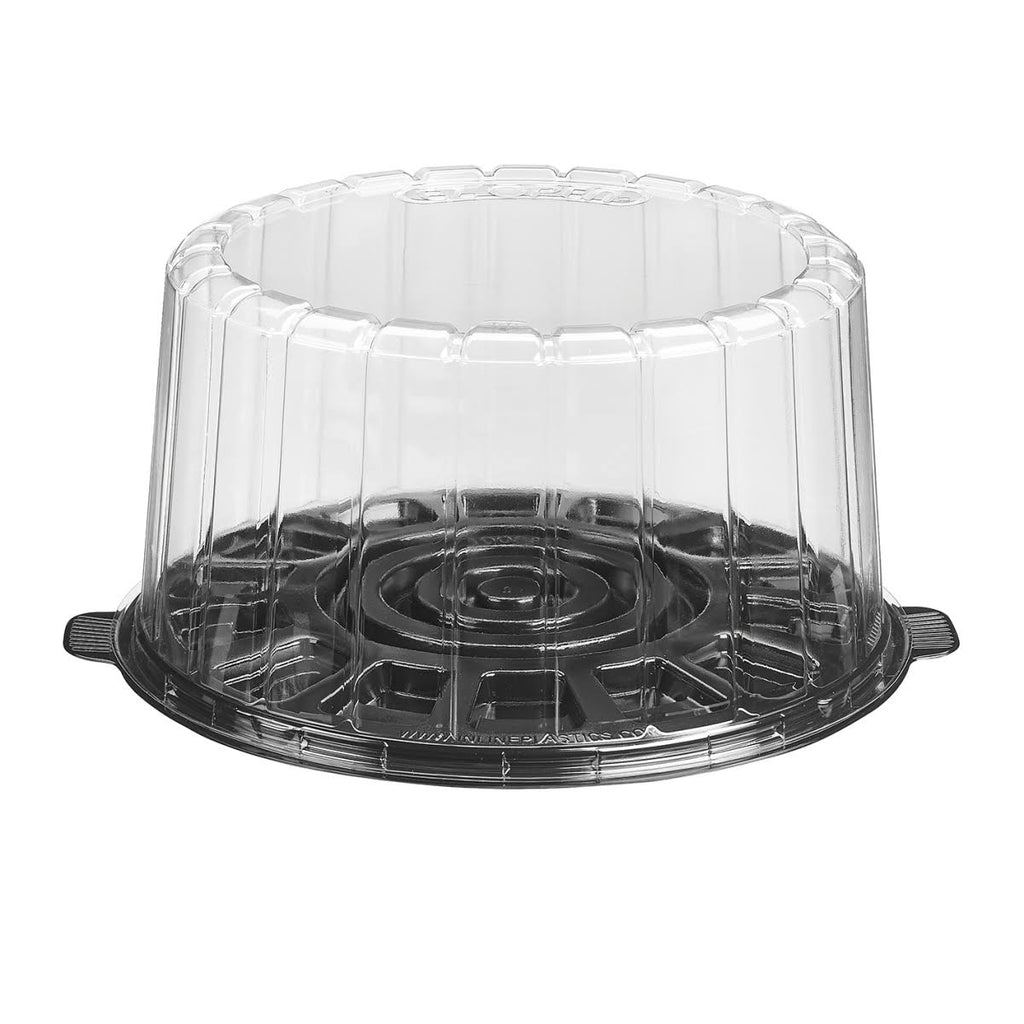 Clear Double Layer Cake Container with Dome Lid U4004