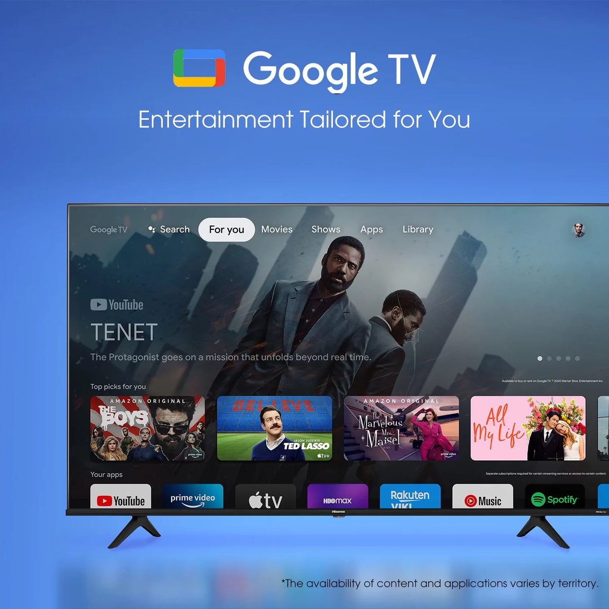 55-Inch 4K UHD Google Smart TV M965
