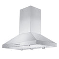 42 in. Convertible Vent Wall Mount Range Hood in Stainless Steel V8411
