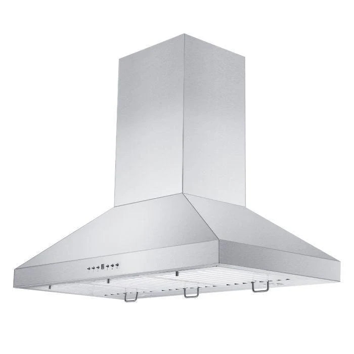42 in. Convertible Vent Wall Mount Range Hood in Stainless Steel V8411