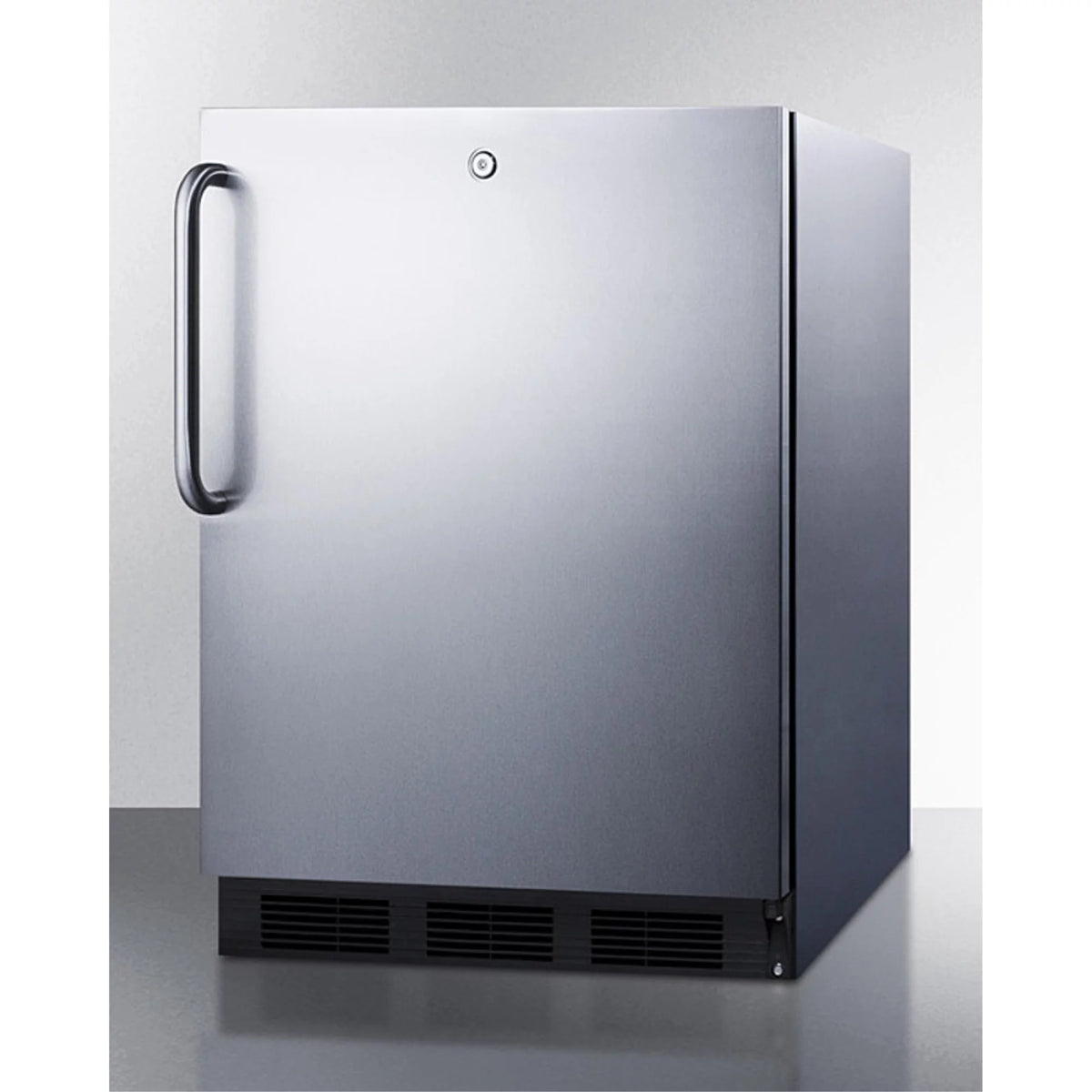 ADA Compliant Built-In Undercounter All-Refrigerator, Stainless Steel F2046