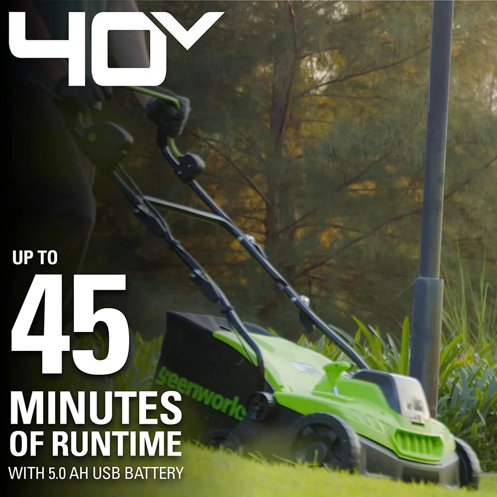 40V 2-In-1 Dethatcher Scarifier with 5Ah Battery and Charger J451