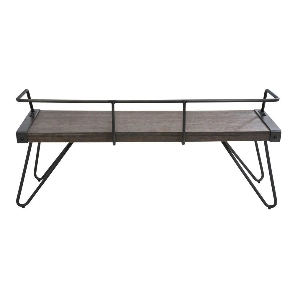 Industrial Dining Entryway Bench X134