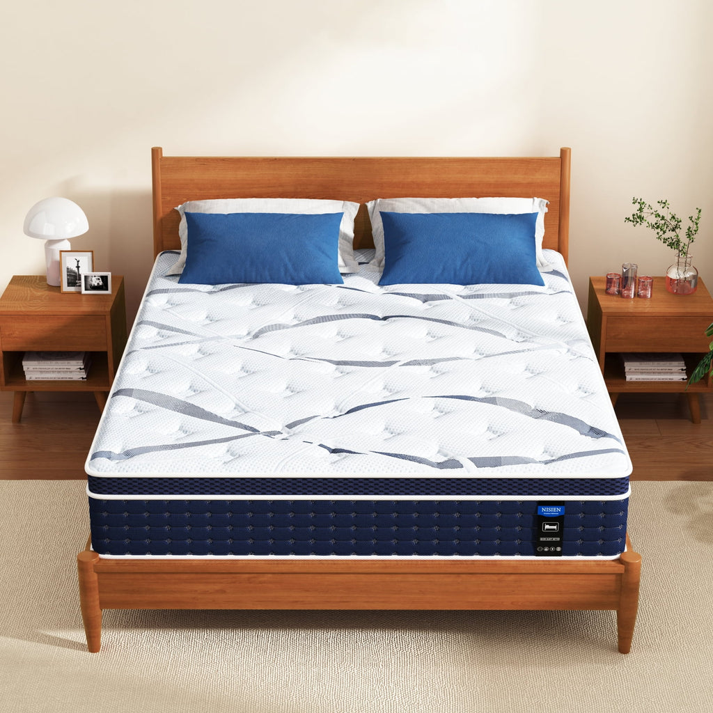 King 12 Inch Hybrid Gel Foam Innerspring Mattress Z54304