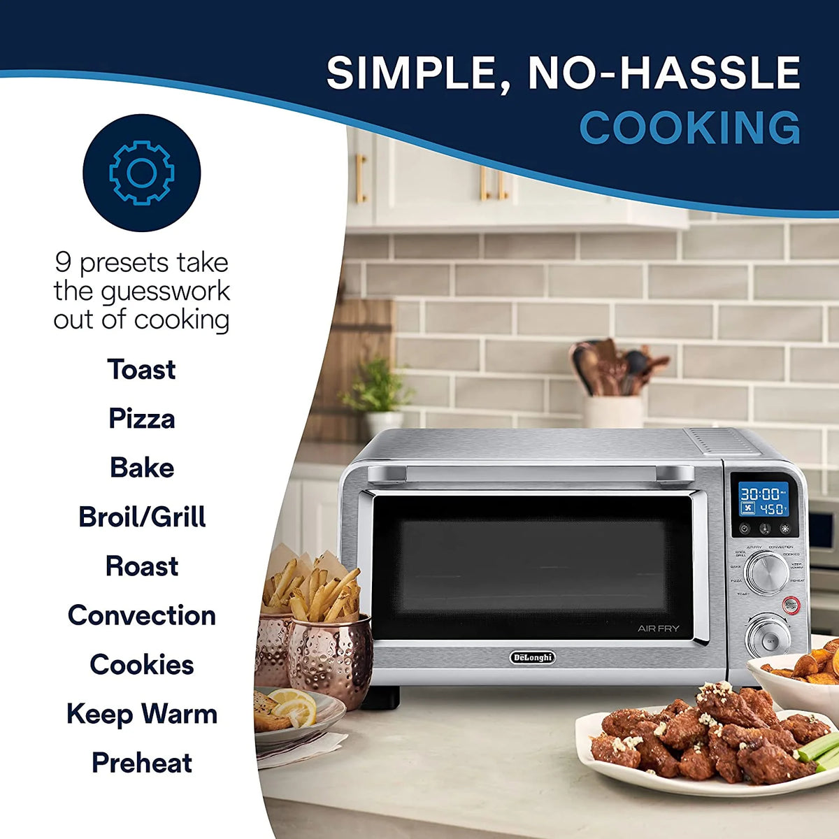 9-in-1 Air Fry Convection Oven W32735