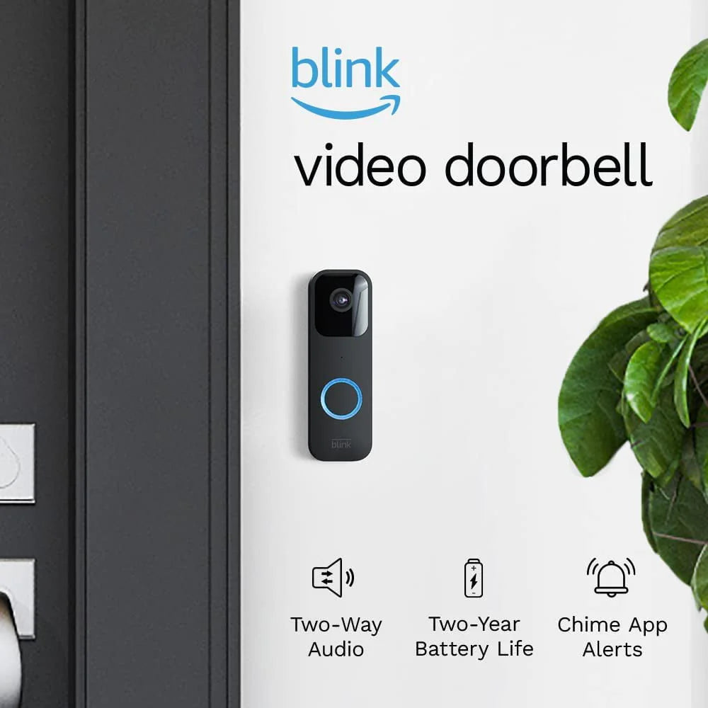 Black Video Doorbell Q305